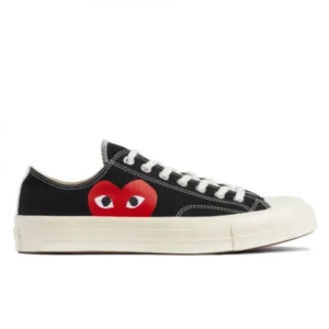 CONVERSE BIG HEART LOW TOP (BLACK)