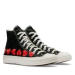 CONVERSE MULTI HEARTS HIGH TOP BLACK