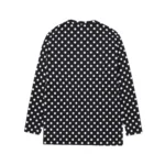 Comme Des Garcons Play Polka Dot Longsleeve Shirt Black