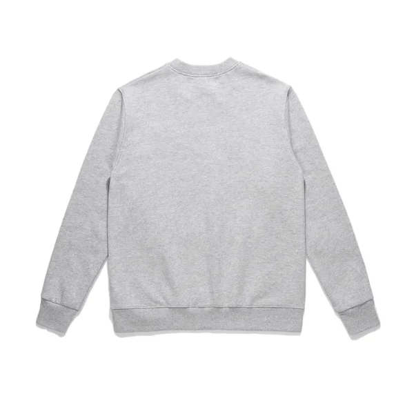 Comme Des Garcons Play Black Emblem Sweatshirt Grey